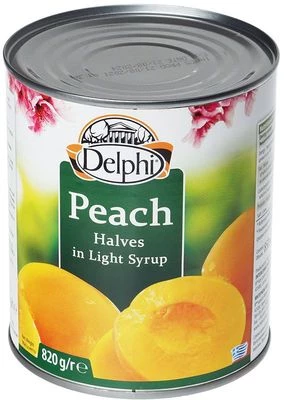 Персик половинки в сиропе Греция 820г-0}
