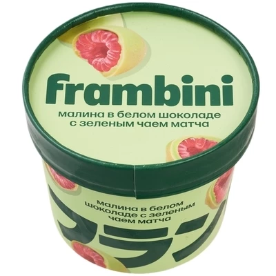 Малина в белом шоколаде с зеленым чаем матча Frambini 130г-0}