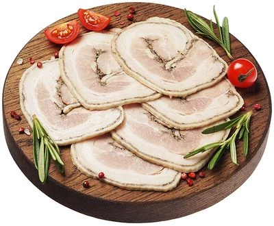 Сало запеченное с можжевельником 100г-0}