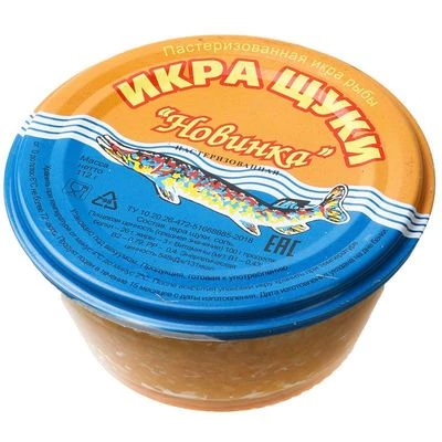 Икра светлая щуки без конcервантов 112г-0}
