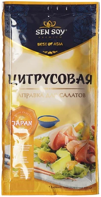 Заправка цитрусовая для салата Sen Soy 40г-0}