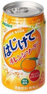 Напиток газированный Sangara Orange со вкусом апельсина 350г-0}