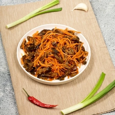 Баклажаны по-Корейски Деликатеска 200г  -1}