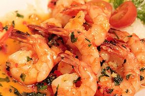 Пикантные креветки