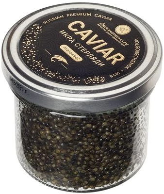 Икра черная стерляди Деликатеска 100г-0}
