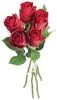 thumb-Букет красных роз Мадам Ред 5шт-0}