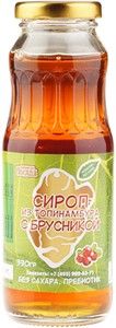 Сироп топинамбура с брусникой 330г