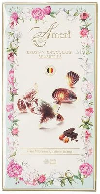 Шоколадные конфеты Цветы с начинкой пралине 125гр-0}