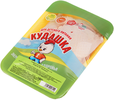 Бедро цыпленка охлажденное  для детского питания ~950г-1}