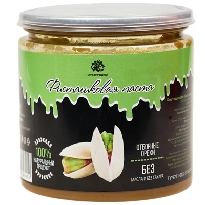Фисташковая паста натуральная Орехпродукт 200г-0}