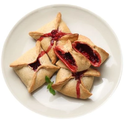 Пирожки с яблоком и брусникой Деликатеска 4шт-0}