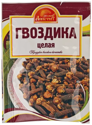 Гвоздика целая Русский Аппетит 10г-0}