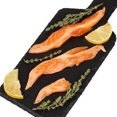 Теша лосося холодного копчения cемга 200г