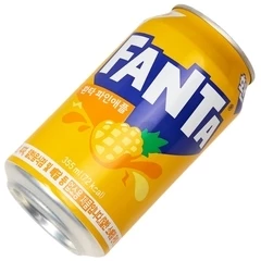 Газированный напиток Фанта Рineapple Flavored Soda Корея 355мл