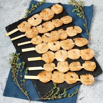 Креветки ваннамей очищенные в маринаде сладкий Чили Деликатеска 350г-1}