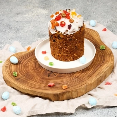 Кулич Пасхальный Мультизлаковый Деликатеска 450г-1}