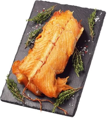 Форель хребты горячего копчения Деликатеска ~700г-0}