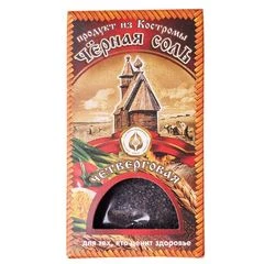 Черная соль пищевая Четверговая 100г 