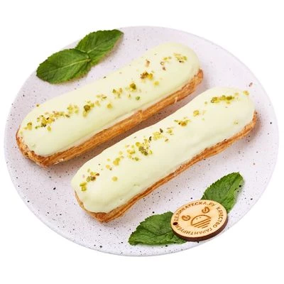 Эклер Фисташковый Деликатеска 180г-0}