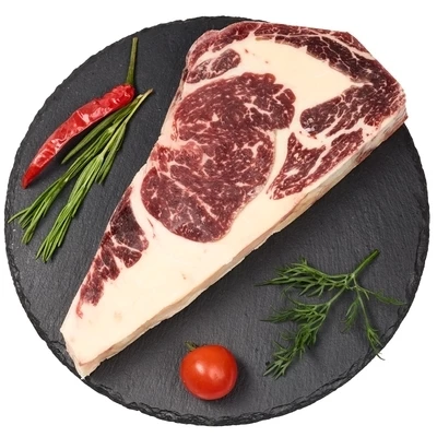 Мраморная говядина стейк Рибай Choice ~350г-0}