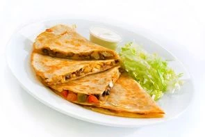 Кесадилья с курицей