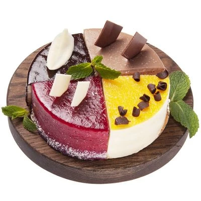 Торт муссовый Ассорти 4 вкуса Деликатеска 560г-0}