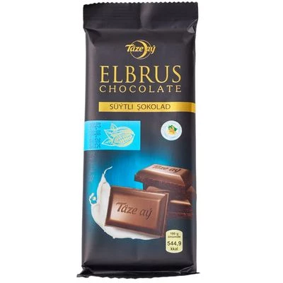 Шоколад Elbrus молочный Туркменистан 80г-0}