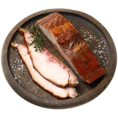 Осетр горячего копчения на коже ~400г РАСПРОДАЖА-0}