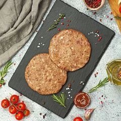 Бургеры из мраморной говядины от Шефа ручная работа авторский рецепт Деликатеска 300г