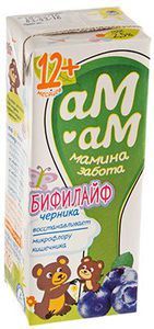 Бифилайф Черника 2,5% жир., 210г