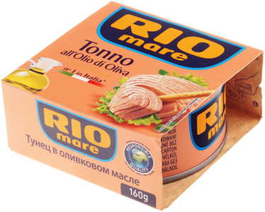 Тунец в оливковом масле 160г