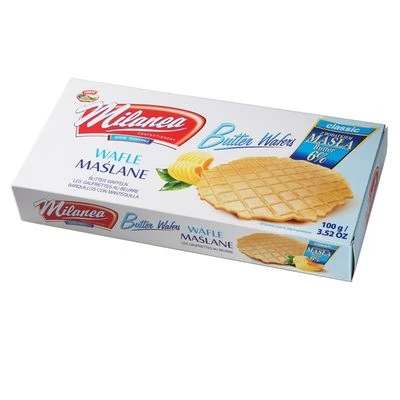 Вафли сливочные Milanea Польша 100г-1}