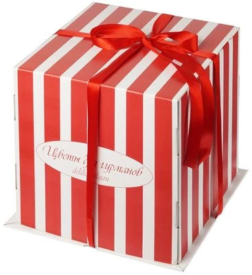 Шляпная коробка белая маленькая-1}