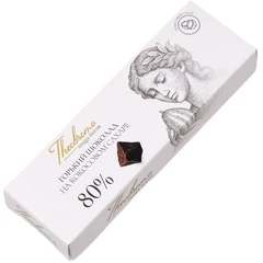 Шоколад горький 80% на кокосовом сахаре Пища богов 30г