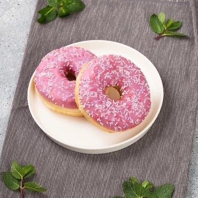 Донат глазированный Ягодный микс Деликатеска 140г-1}