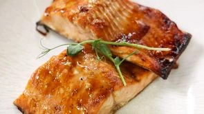 Форель запеченная под соусом Терияки