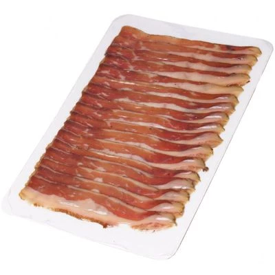 Грудинка из мраморной говядины сырокопченая нарезка Деликатеска 100г-1}