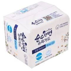 Прокладки ультратонкие гигиенические Kleannara Ultra Slim с крылышками Корея 16шт