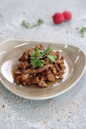 Свинина в кисло-сладком соусе