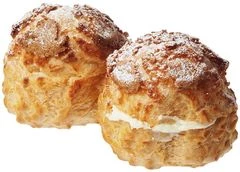 Пирожное Шу с заварным кремом Деликатеска 100г 