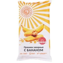 Пряники заварные с бананом Богословский 240г