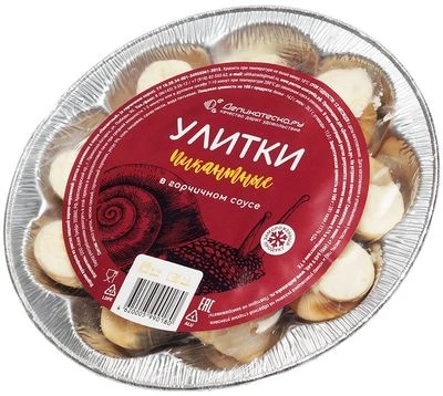 Улитки Пикантные в горчичном соусе 170г-1}