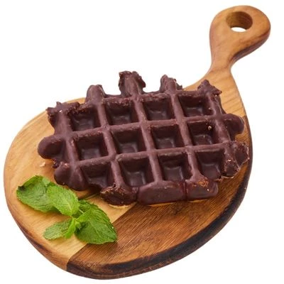 Вафля Льежская с шоколадом Augustin`s Waffels Бельгия 100г-1}