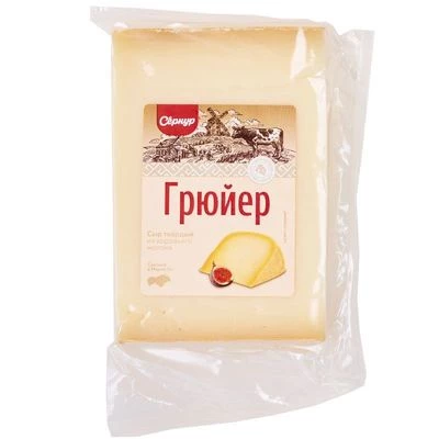 Сыр полутвердый Грюйер 50% жир. 150г-0}