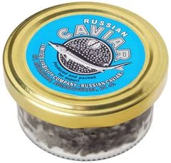Икра черная стерляди без консервантов замороженная 50г