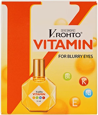 Капли для глаз V. Rohto витаминизирванные 13мл-0}