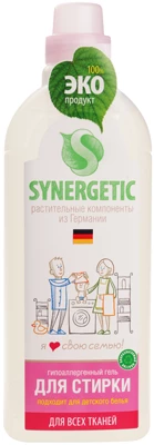 Гель для стирки универсальный гипоаллергенный Synergetic 750мл -0}