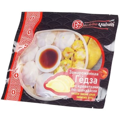 Пельмени Гедза с креветками по-шанхайски 120г-0}