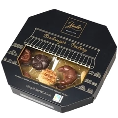 Шоколадные конфеты Французская пекарня с ореховым пралине Бельгия 195г