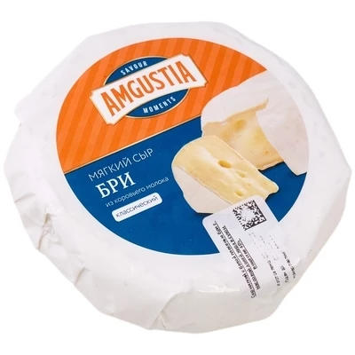 Сыр мягкий с белой плесенью Бри Amgustia 45% жир. 150г-1}